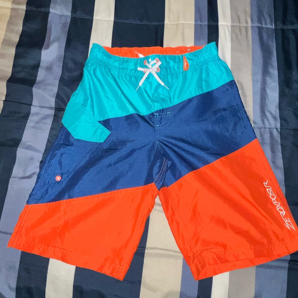LIKE NEW ZeroXposur Boy’s Swim Trunks - Sz L (14/16)